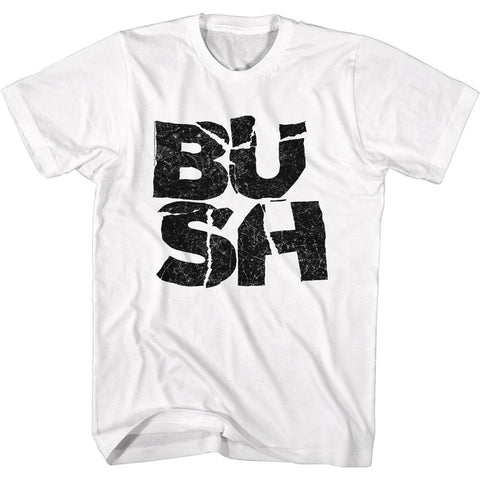 Bush White Adult S/S Tshirt