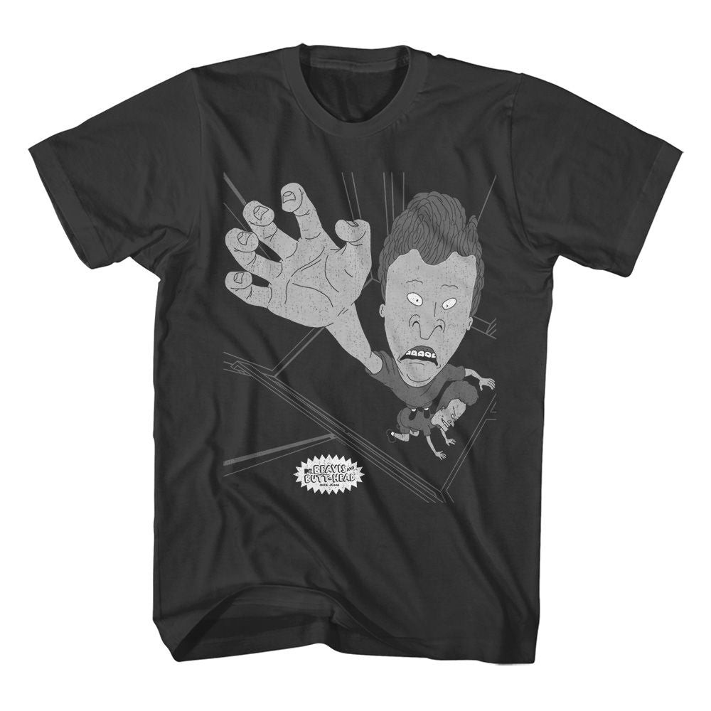 Beavis And Butthead Smoke Adult Short Sleeve Tshirt