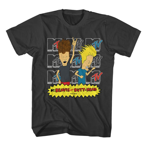 Beavis And Butthead Smoke Adult Short Sleeve Tshirt