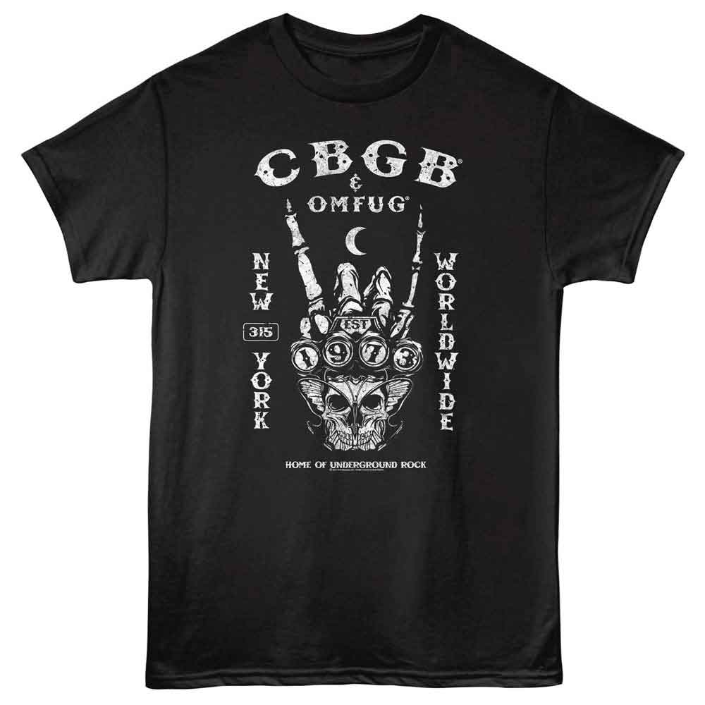 CBGB Black Adult S/S Tshirt