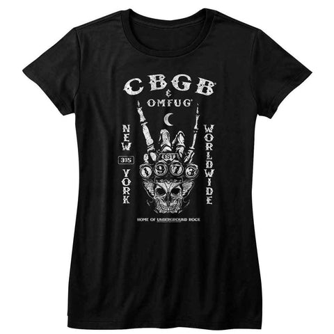 CBGB Black Ladies S/S Tshirt