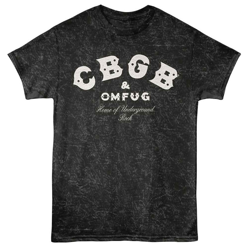 CBGB Mineral Wash Adult S/S Tshirt