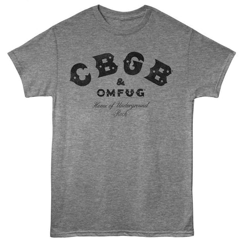 CBGB Graphite Heather Adult S/S Tshirt