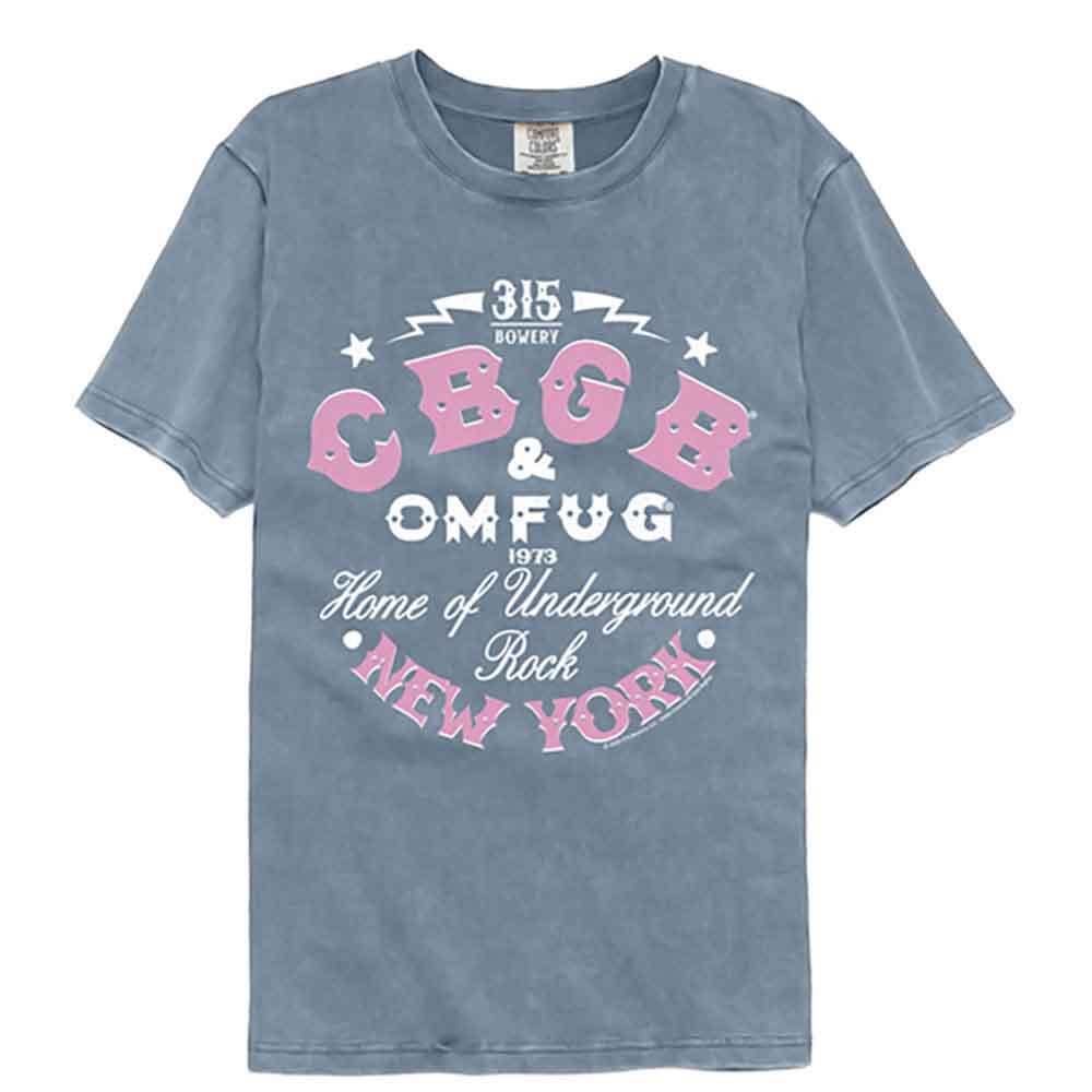 CBGB Blue Jean Adult S/S Comfort Color Tshirt