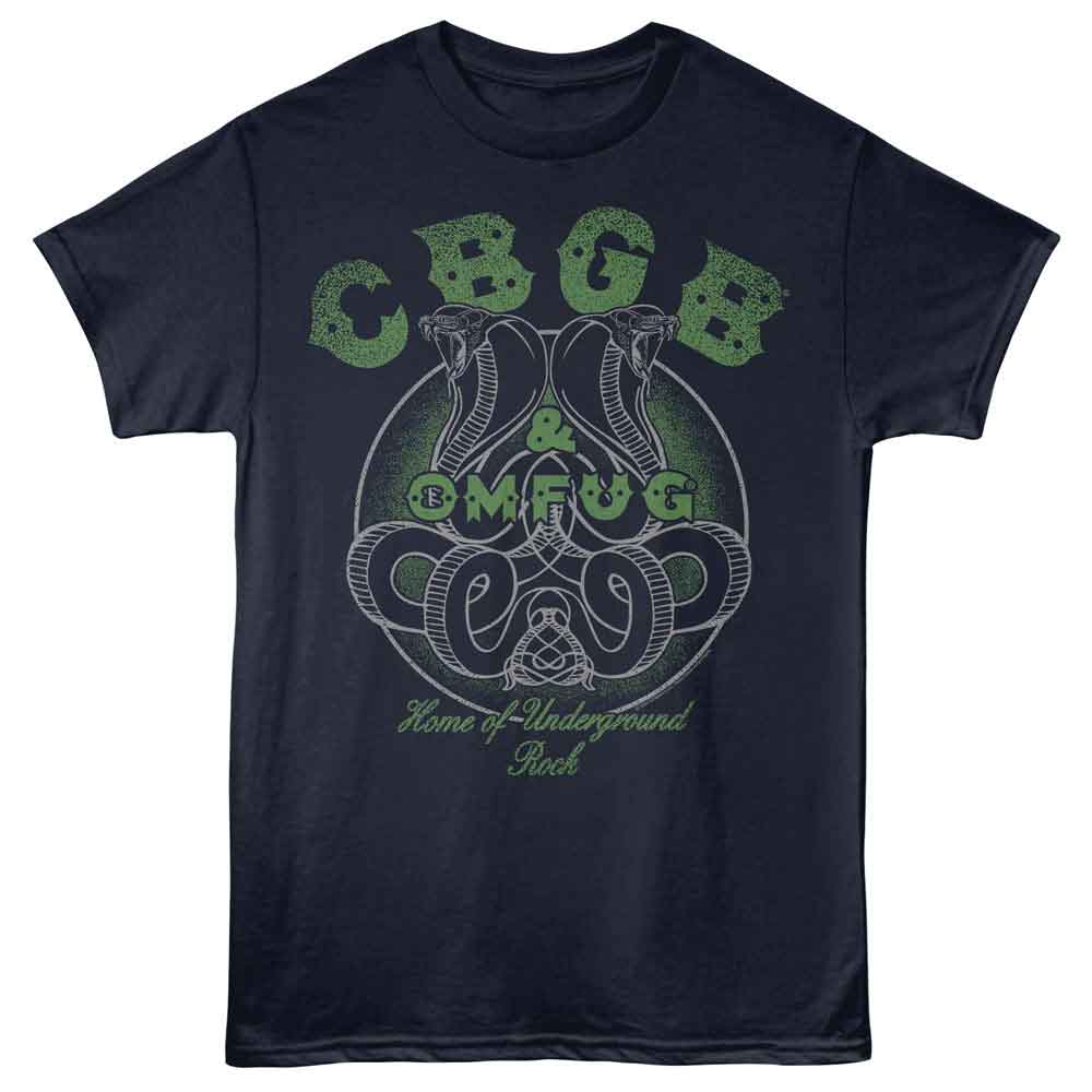 CBGB Navy Adult S/S Tshirt