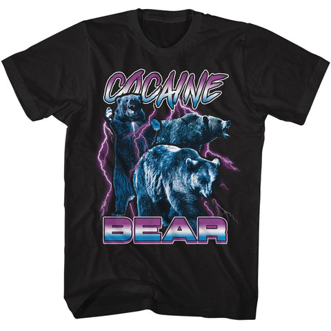 Cocaine Bear Ky Black Adult Short Sleeve Tshirt
