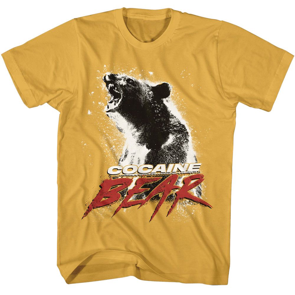 Cocaine Bear Ginger Adult Short Sleeve Tshirt