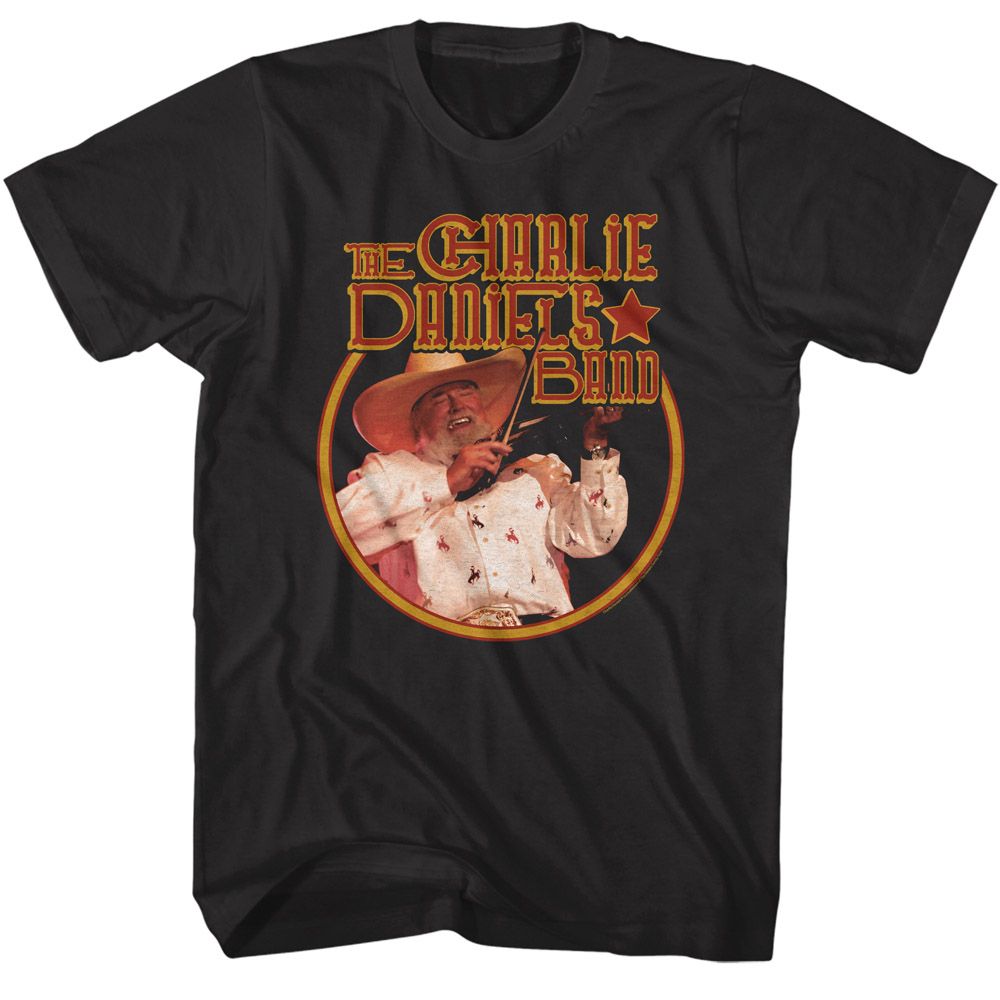 Charlie Daniels Band Black Adult S/S Tshirt