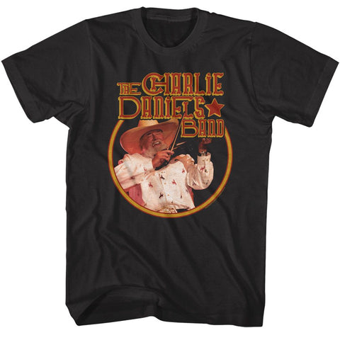 Charlie Daniels Band Black Adult S/S Tshirt