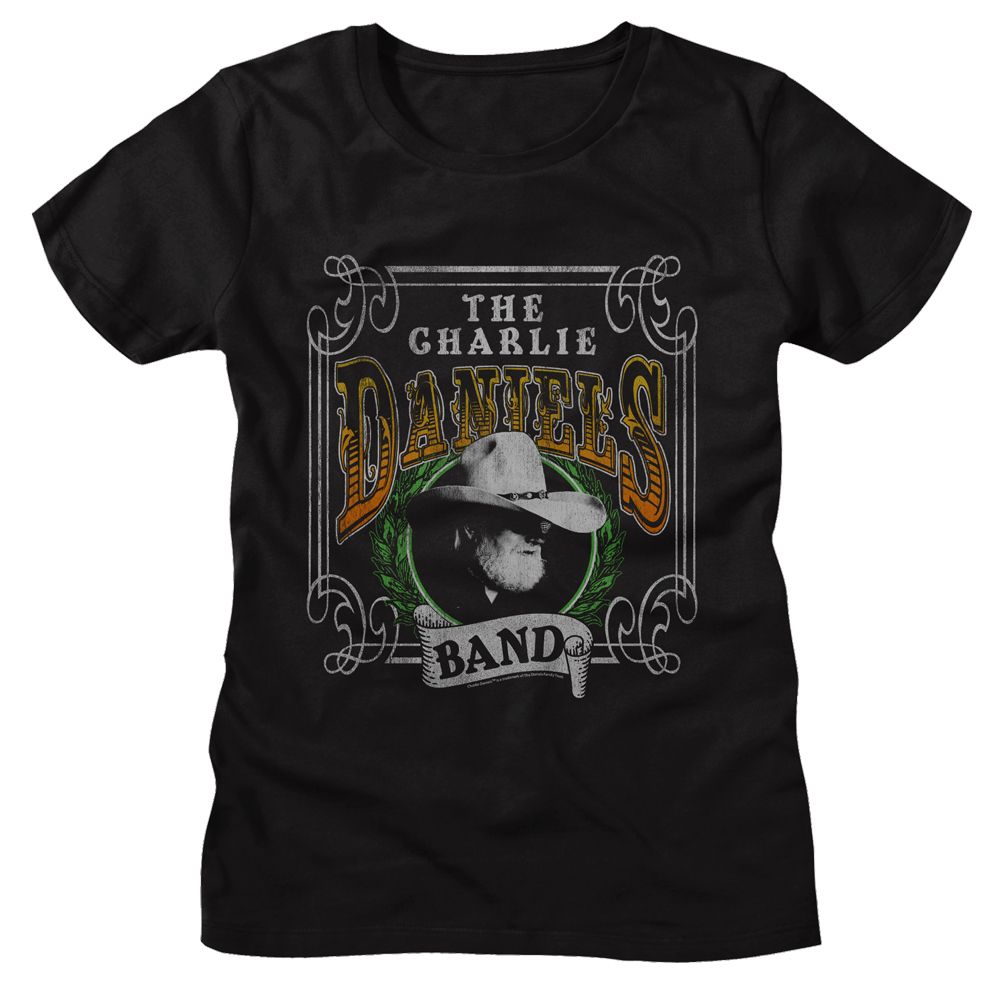 Charlie Daniels Band Black Ladies S/S Tshirt