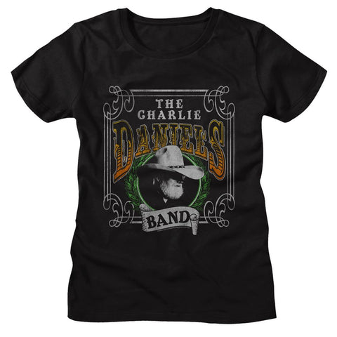Charlie Daniels Band Black Ladies S/S Tshirt
