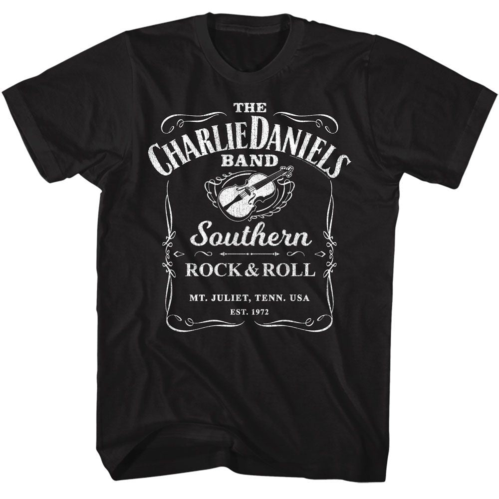 Charlie Daniels Band Black Adult S/S Tshirt