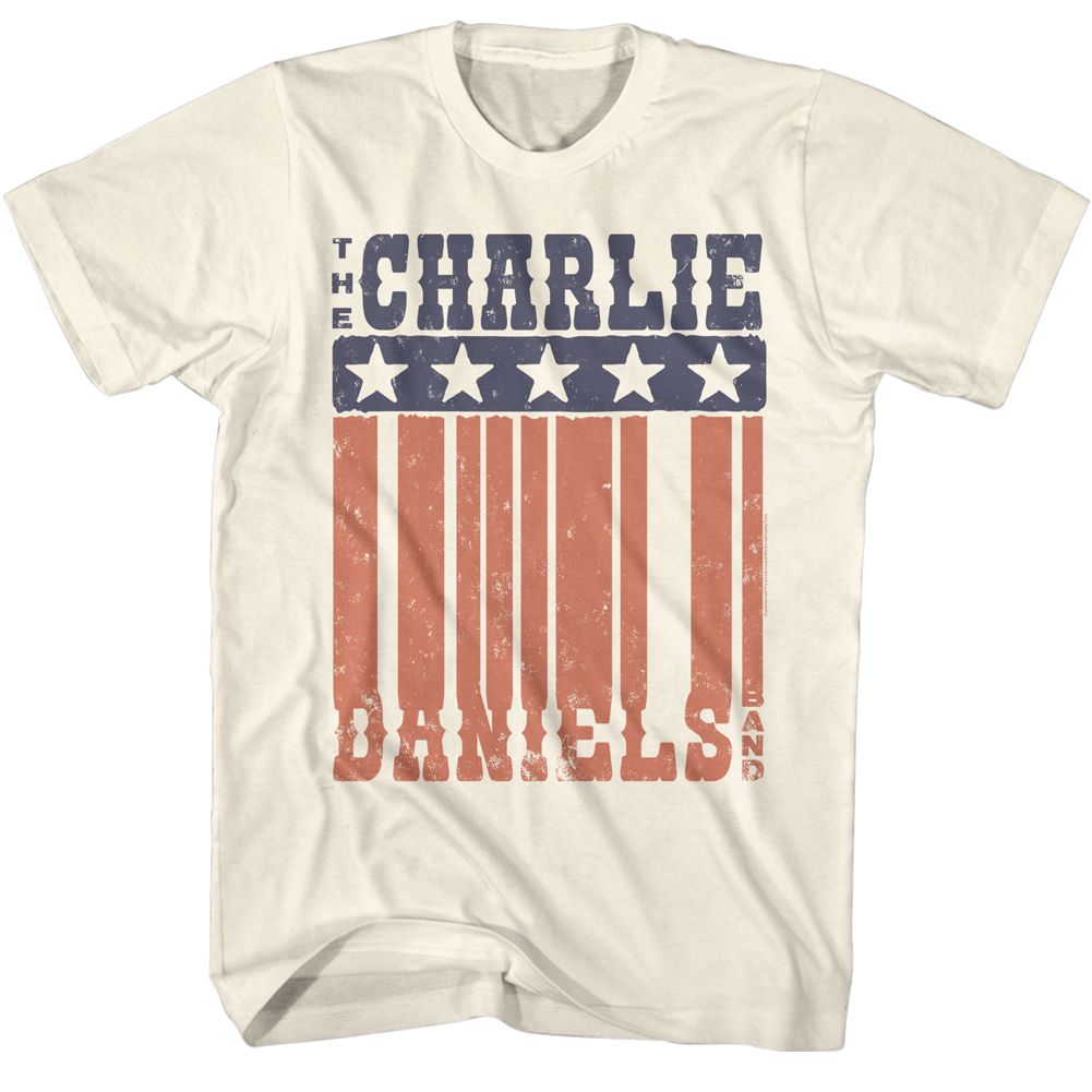 Charlie Daniels Band Natural Adult S/S Tshirt