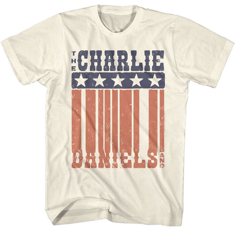 Charlie Daniels Band Natural Adult S/S Tshirt