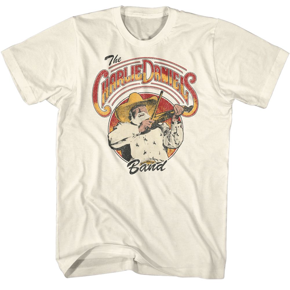 Charlie Daniels Band Natural Adult S/S Tshirt