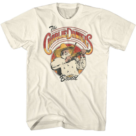 Charlie Daniels Band Natural Adult S/S Tshirt