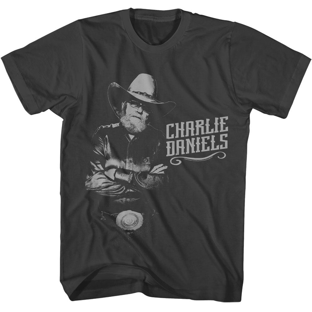 Charlie Daniels Band Smoke Adult S/S Tshirt