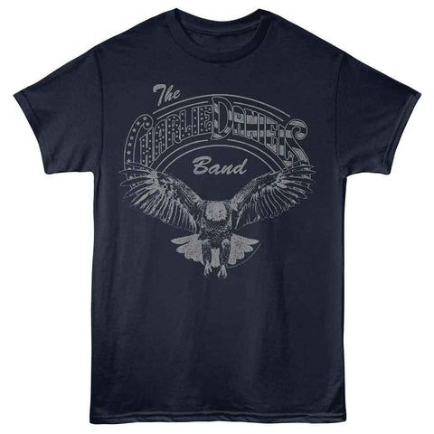 Charlie Daniels Band Navy Adult S/S Tshirt