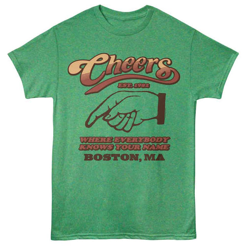 Cheers Kelly Heather Adult Short Sleeve Tshirt