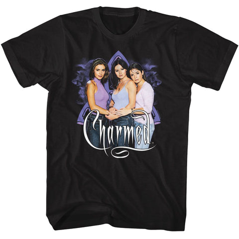 Charmed Black Adult Short Sleeve Tshirt