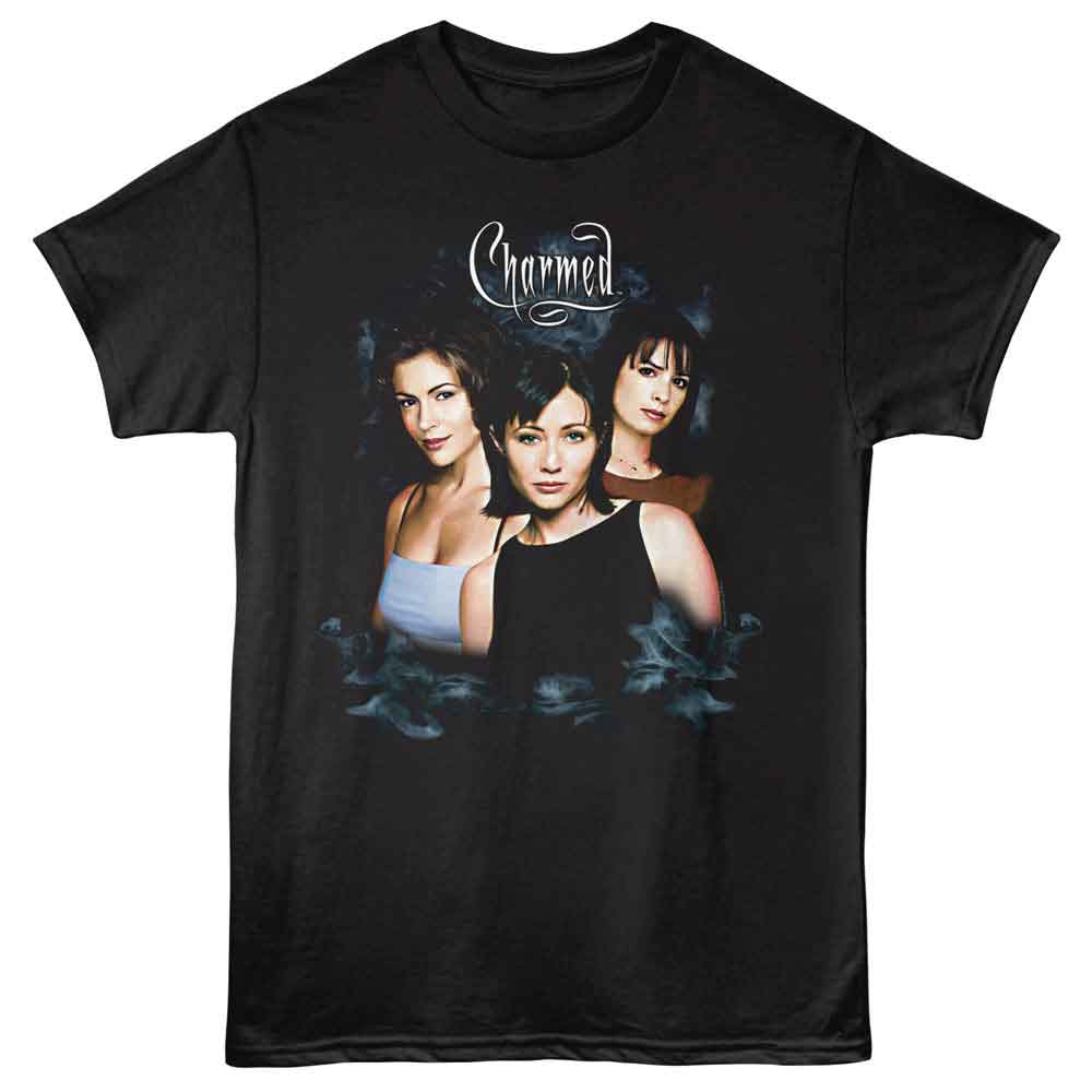 Charmed Black Adult Short Sleeve Tshirt