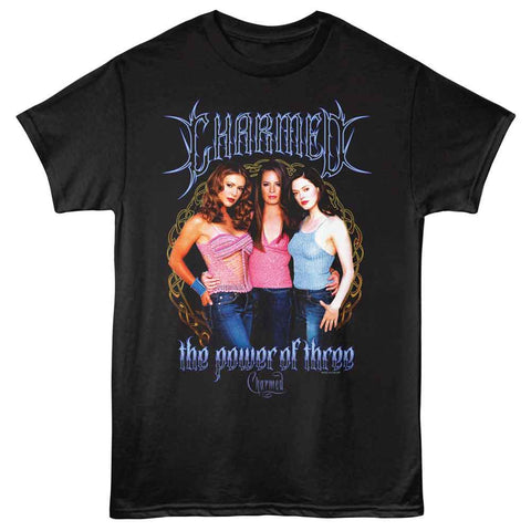 Charmed Black Adult Short Sleeve Tshirt