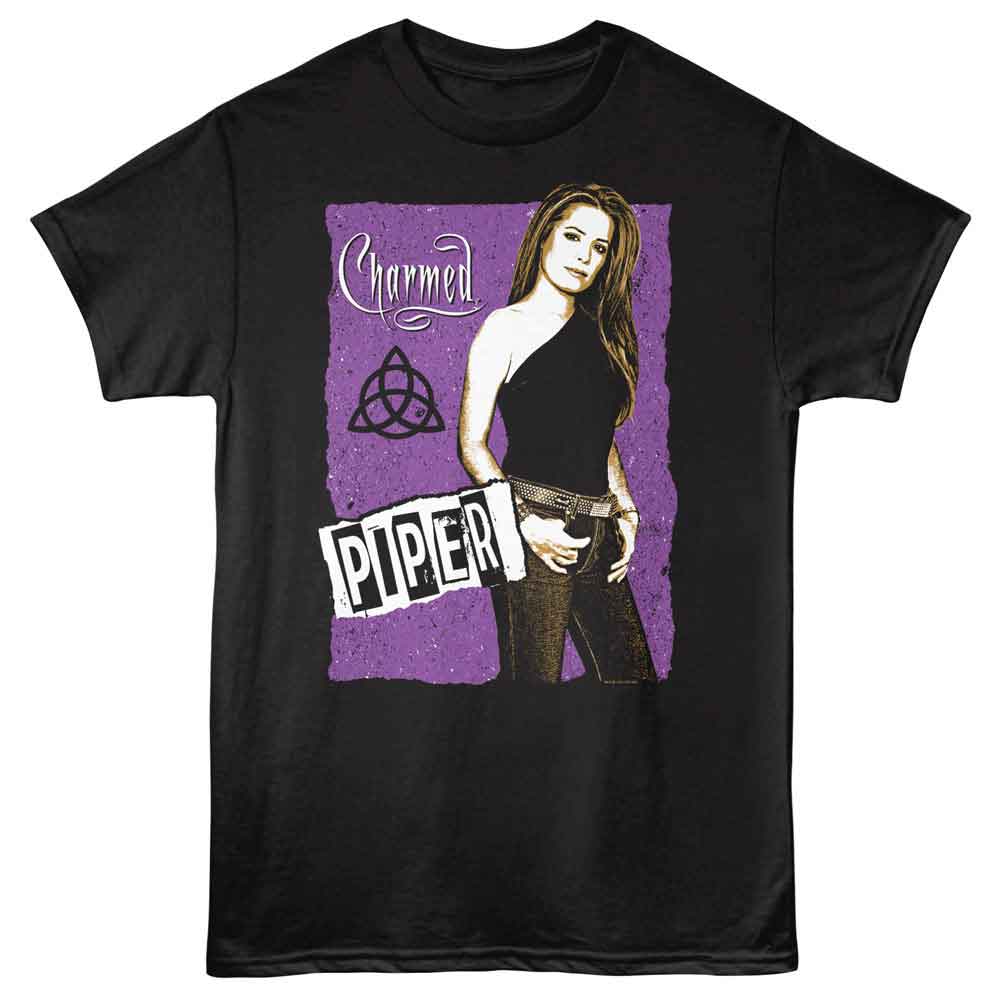 Charmed Black Adult Short Sleeve Tshirt