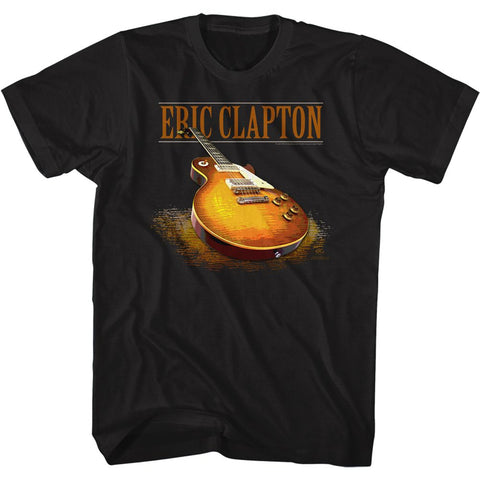 Eric Clapton Black Adult S/S Tshirt