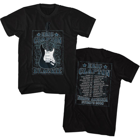 Eric Clapton Black Adult S/S Tshirt