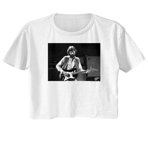Eric Clapton White Ladies S/S Festival Cali Crop