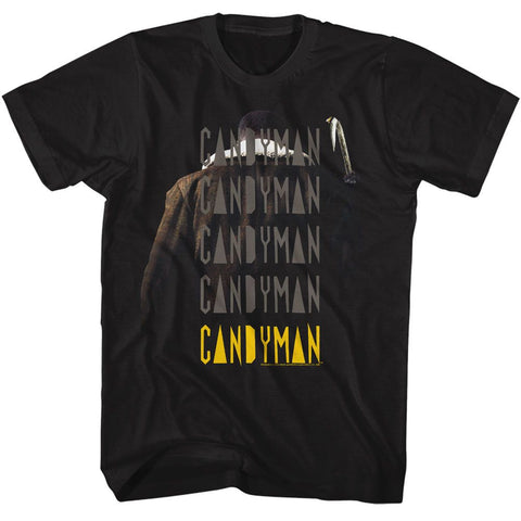 Candyman Black Adult Short Sleeve Tshirt
