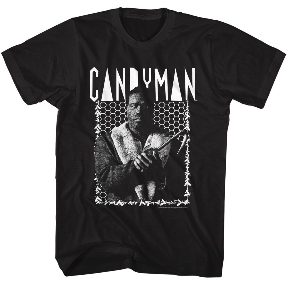 Candyman Black Adult Short Sleeve Tshirt