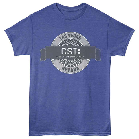Csi Royal Heather Adult Short Sleeve Tshirt