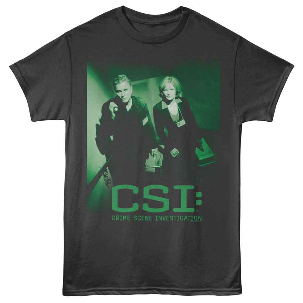 Csi Smoke Adult Short Sleeve Tshirt