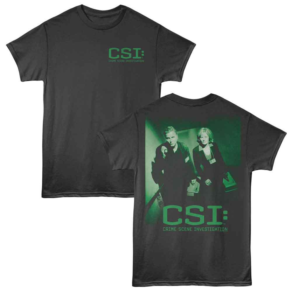 Csi Smoke Adult Short Sleeve Tshirt