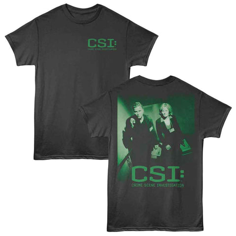 Csi Smoke Adult Short Sleeve Tshirt