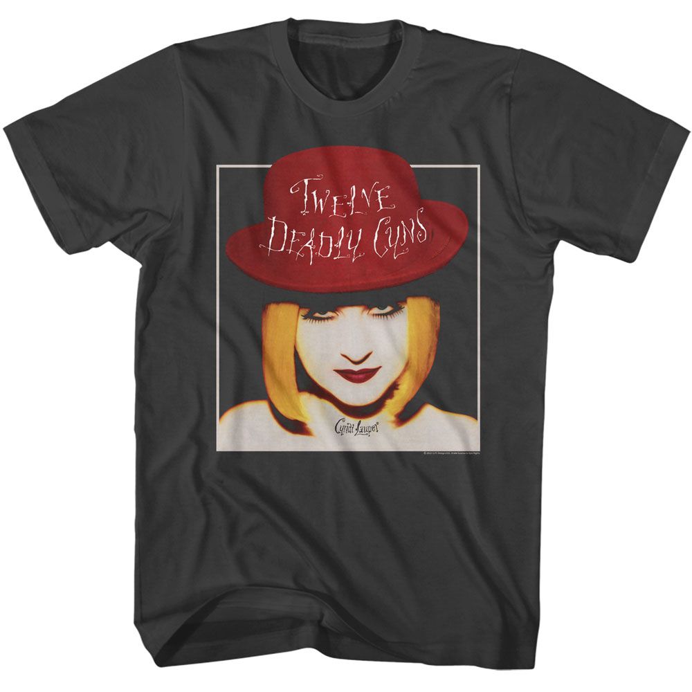 Cyndi Lauper Smoke Adult S/S Tshirt