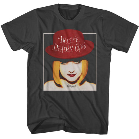 Cyndi Lauper Smoke Adult S/S Tshirt
