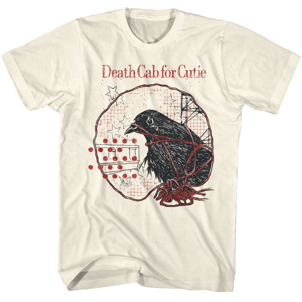 Death Cab For Cutie Natural Adult S/S Tshirt