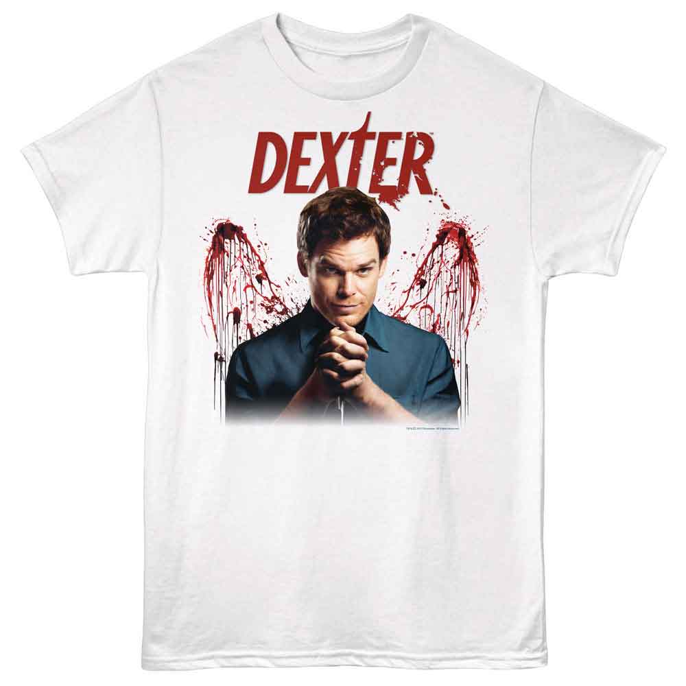 Dexter White Adult Short Sleeve Tshirt