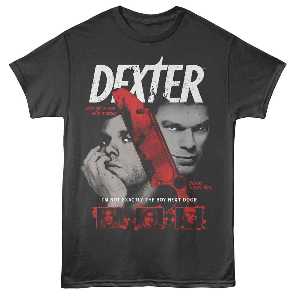 Dexter Smoke Adult Short Sleeve Tshirt