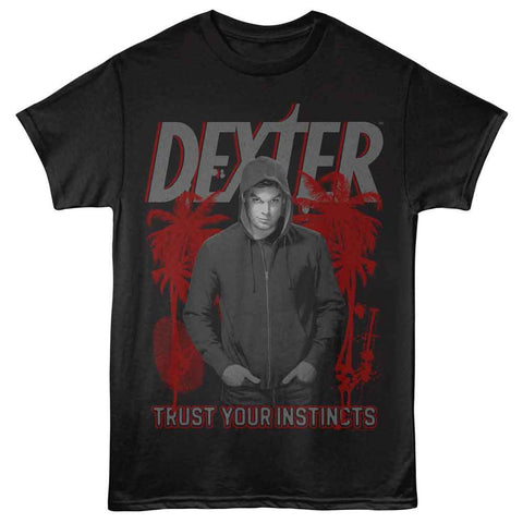 Dexter Black Adult Short Sleeve Tshirt