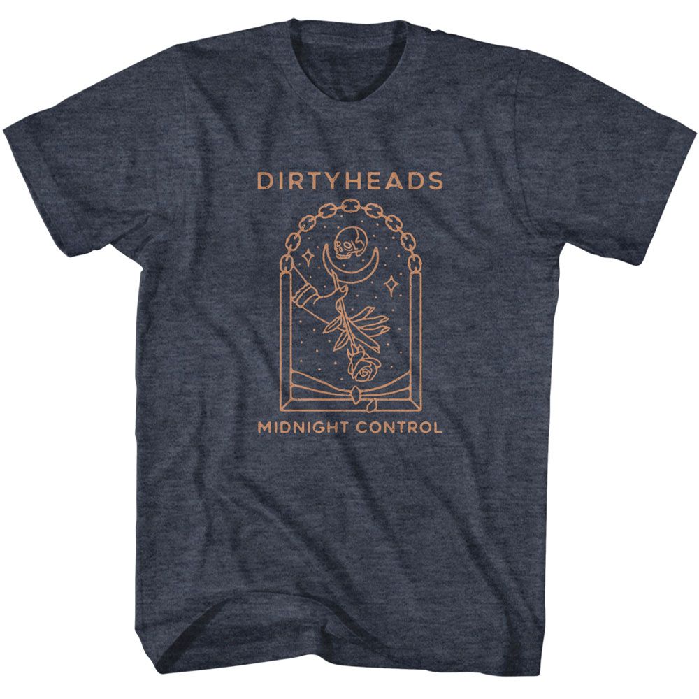 Dirty Heads Navy Heather Adult S/S Tshirt