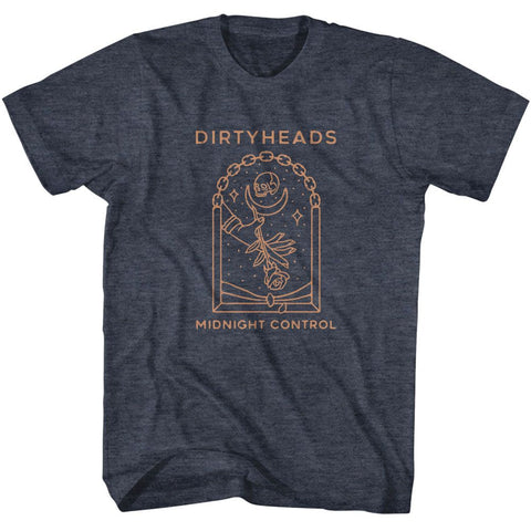 Dirty Heads Navy Heather Adult S/S Tshirt