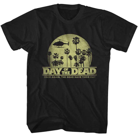 Day Of The Dead Black Adult Short Sleeve Tshirt