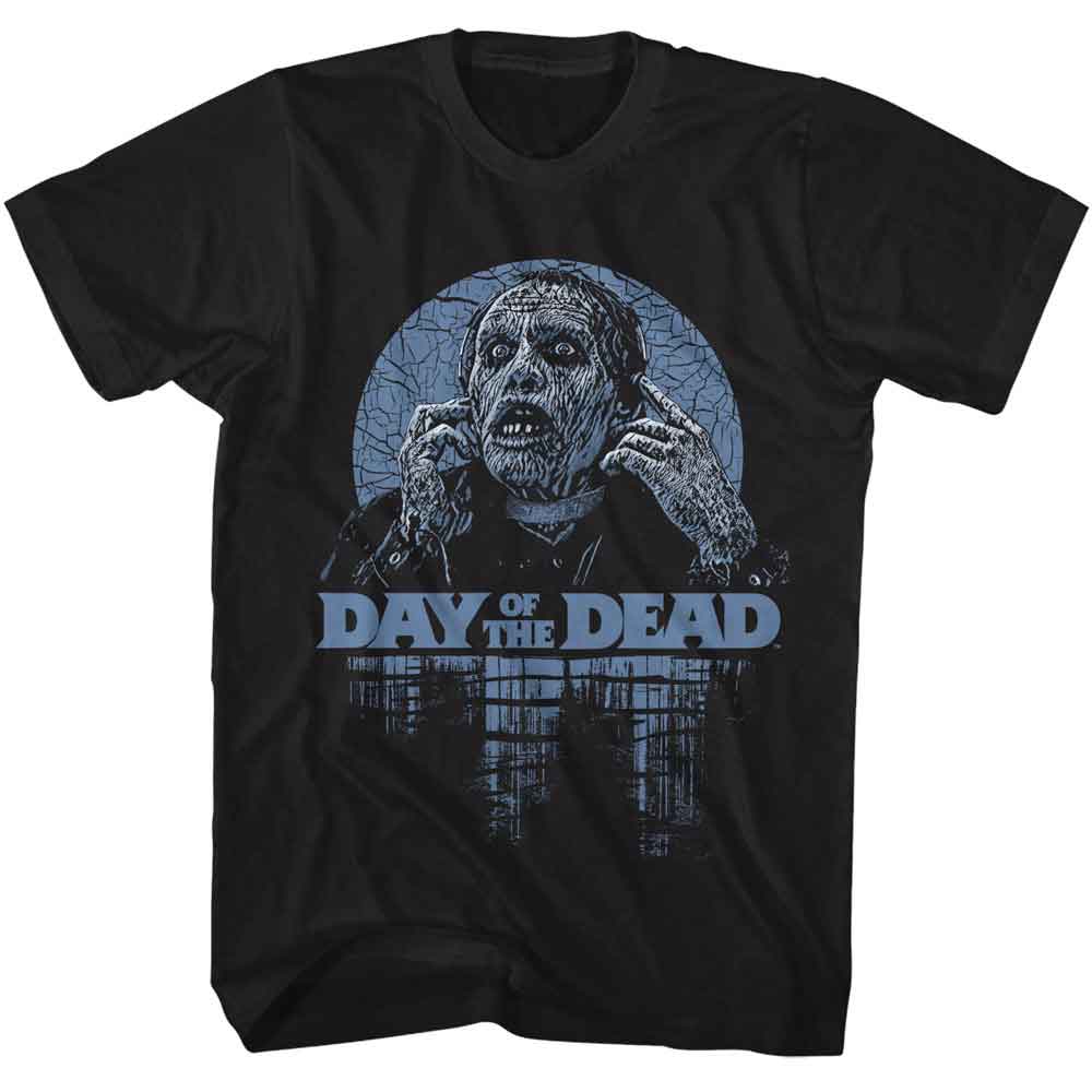 Day Of The Dead Black Adult Short Sleeve Tshirt