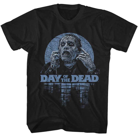 Day Of The Dead Black Adult Short Sleeve Tshirt