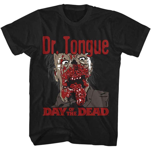 Day Of The Dead Black Adult Short Sleeve Tshirt