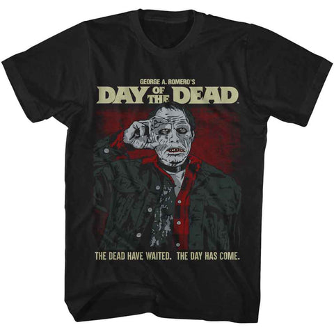 Day Of The Dead Black Adult Short Sleeve Tshirt