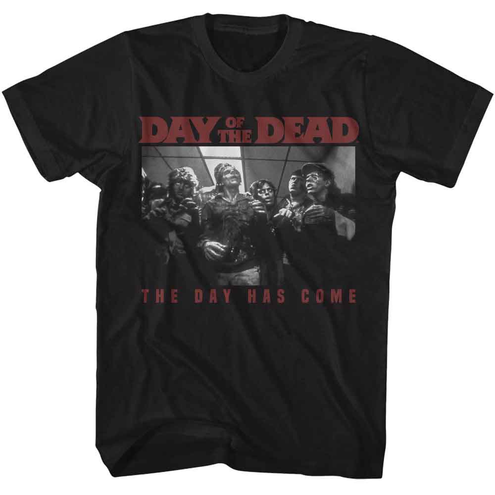 Day Of The Dead Black Adult Short Sleeve Tshirt